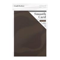 Craft Perfect By Tonic Studios Craft perfect • smooth card a4 240g espresso brown 5pcs - thumbnail