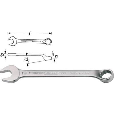 HAZET Ringsteeksleutel 603-27 · Buitentwaalfkant tractieprofiel · SW 27 mm HAZET Ringsteeksleutel 603-27 · Buitentwaalfkant tractieprofiel · SW 27 mm