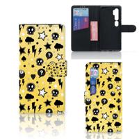 Telefoonhoesje met Naam Xiaomi Mi Note 10 Pro Punk Geel - thumbnail