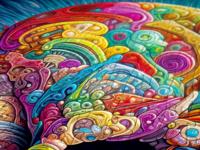 Quirky Skull Puzzel 1000 Stukjes - thumbnail