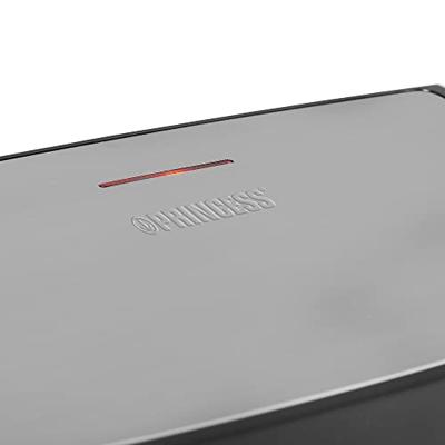 Princess 117501 Contactgrill Zwart/RVS Princess 117501 Contactgrill Zwart/RVS