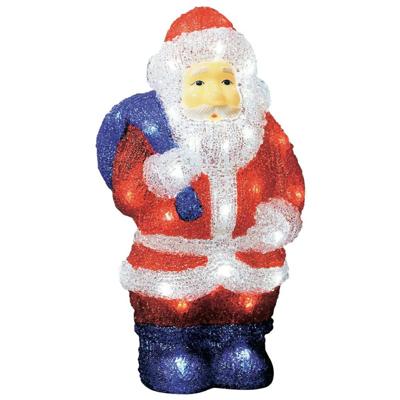 Konstsmide Acrylic Santa, LED Multi kleuren 48 lampen