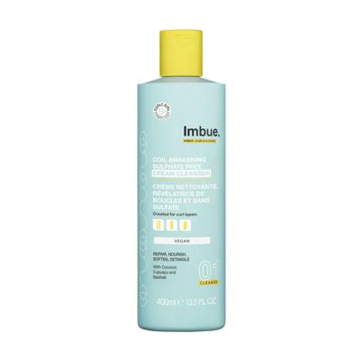 Imbue Coil awakening cream cleanser sulphur free 400 Milliliter Imbue Coil awakening cream cleanser sulphur free 400 Milliliter