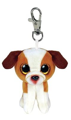 TY Beanie Boos Clip Knuffel Bulldog Hugo 7 cm TY Beanie Boos Clip Knuffel Bulldog Hugo 7 cm