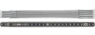 BMI Duimstok | lengte 2 m | breedte 14 mm | EG II | aluminium zwart | 1 stuk - 961200044S - 961200044S BMI Duimstok | lengte 2 m | breedte 14 mm | EG II | aluminium zwart | 1 stuk - 961200044S - 961200044S