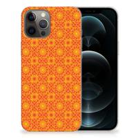 iPhone 12 Pro Max | TPU bumper | Batik Oranje - thumbnail