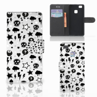 Telefoonhoesje met Naam Huawei P9 Lite Silver Punk - thumbnail