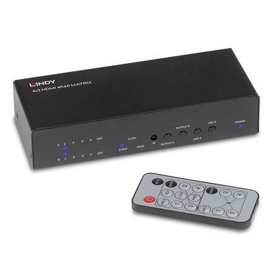 Lindy 38084 matrix-schakelaar AV matrix switcher