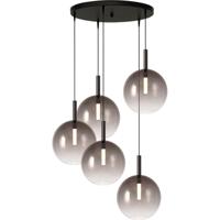 Masterlight 5L vide hanglampLido Ball met Ø 24cm smoke-fading glas - 2862-05-05-50-5-2 - thumbnail