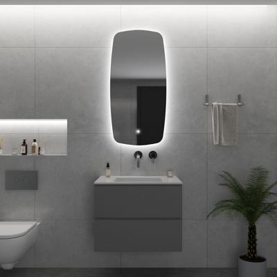 Badkamerspiegel BWS Torea 60x100cm Verticaal LED Badkamerspiegel BWS Torea 60x100cm Verticaal LED