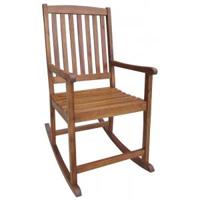 France 1-zits houten schommel tuinbank - thumbnail