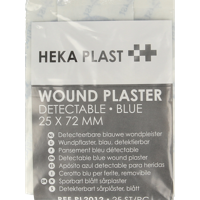 Heka Pleisters blauw 72 x 25mm 25 Stuks - thumbnail
