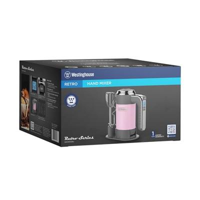 Retro Serie - Hand Mixer - 350W - Pink Retro Serie - Hand Mixer - 350W - Pink