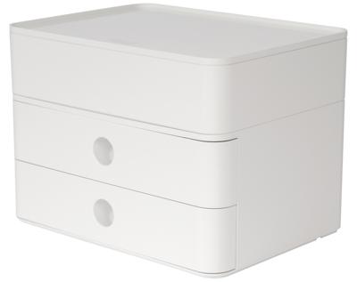 HAN SMART-BOX PLUS ALLISON 1100-12 Ladebox Wit Aantal lades: 2 HAN SMART-BOX PLUS ALLISON 1100-12 Ladebox Wit Aantal lades: 2