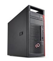 Fujitsu CELSIUS M770 power DDR4-SDRAM W-2125 Tower Intel® Xeon® 32 GB 512 GB SSD Windows 10 Pro Workstation Zwart, Rood - thumbnail