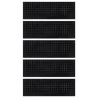 Trapmatten 5 st 25x75 cm rubber - thumbnail