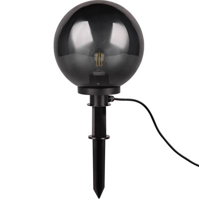 LED Priklamp Zwart Ø300 - E27 Fitting. IP44 Spatwaterdicht