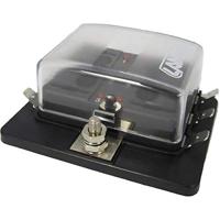 SecoRüt FHA506 LED Stroomkringverdeler Platte zekering standaard Aantal polen 6 30 A 1 stuk(s) - thumbnail