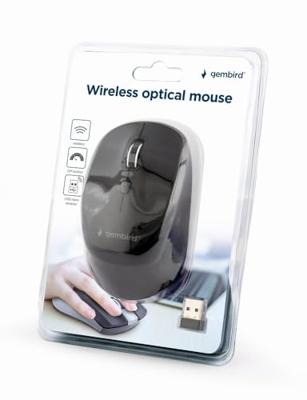 Gembird MUSW-4B-05 muis RF Draadloos Optisch 1600 DPI - thumbnail