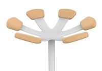 Unilux kapstok Aurora, wit - thumbnail