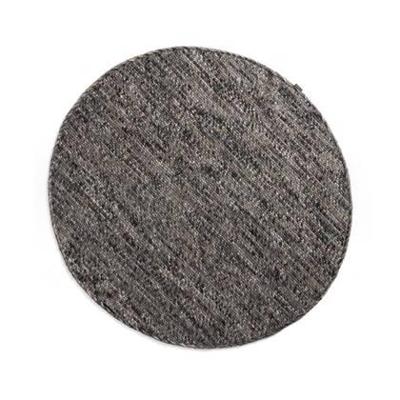 Nordic Weavers Rond wollen vloerkleed Lett - grijs|bruin - 120 cm rond Nordic Weavers Rond wollen vloerkleed Lett - grijs|bruin - 120 cm rond