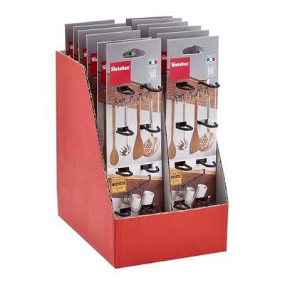 Metaltex Kopjesrek voor 10 Kopjes 6x6x25 cm Zwart