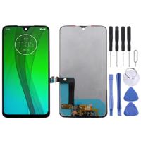 LCD-scherm en digitizer volledige assemblage voor Motorola Moto G7 (zwart) - thumbnail