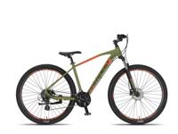 Altec Camaro MTB 27.5 Inch 45 cm Unisex 24V Hydraulische schijfrem Legergroen/Rood - thumbnail