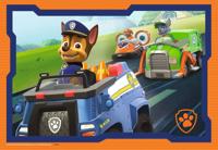 Puzzel Ravensburger Paw Patrol in actie 2 x12 stukjes - thumbnail