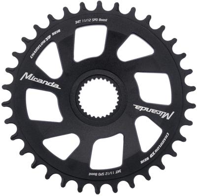 MIRANDA kettingblad "chainflow 3d se12" chain ring 34t gen.4 bes3