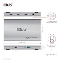 club3D CSV-1580 Thunderbolt 4 dockingstation - thumbnail
