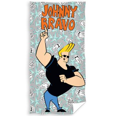 Johnny Bravo strandlaken 70 x 140 cm Johnny Bravo strandlaken 70 x 140 cm