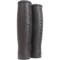 Edge Handvatset city leer - 135/135mm - zwart - thumbnail