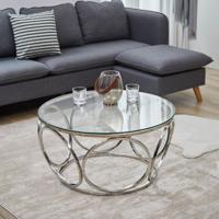 Artistiq Salontafel 'Tighe' 80cm, kleur zilver - thumbnail