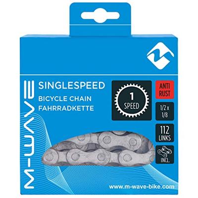 Ketting M-Wave single speed / naafversnelling anti-roest - 112 schakels