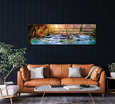 Acrylglas Schilderij - Waterval - 90x60cm Acrylglas Schilderij - Waterval - 90x60cm