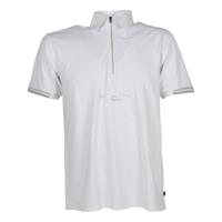 QHP Mark heren wedstrijdshirt wit maat:48 - thumbnail