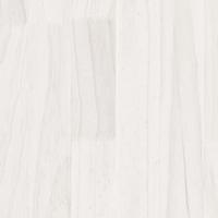 Bedframe massief grenenhout wit 120x190 cm - thumbnail