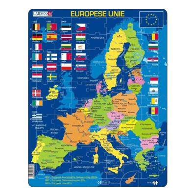 Selecta Larsen legpuzzel de europese unie, 70st. Selecta Larsen legpuzzel de europese unie, 70st.