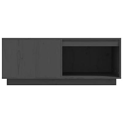 Salontafel 100x101x40,5 cm massief grenenhout grijs