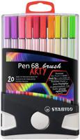 Brushstift stabilo pen 68/20 arty 20st assorti | 5 stuks - thumbnail