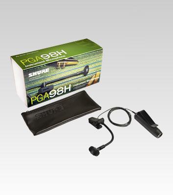 Shure PGA98H-TQG instrument condensator microfoon met TA4F