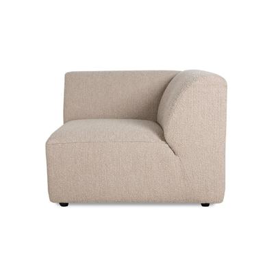 HKliving Jax bank Right Corner Boucle Taupe