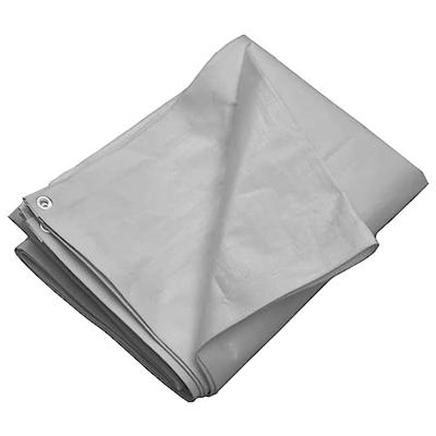 VidaXL Dekzeil 260 g/m² 8x8 m hdpe grijs VidaXL Dekzeil 260 g/m² 8x8 m hdpe grijs