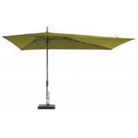 Grote Zweefparasol Asymetrique Windbestendig 360x220 cm Groen van Madison - thumbnail