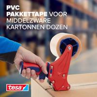 Tesa Verpakkingsplakband PVC | kleurloos | lengte 66 m | breedte 50 mm wiel | 6 stuks - 04120-00008-00 04120-00008-00 - thumbnail
