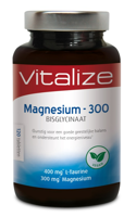 Vitalize Magnesium 300 Bisglycinaat Tabletten - thumbnail