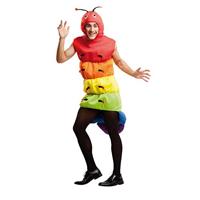 Kostuums voor Volwassenen My Other Me Regenworm Maat M/L - thumbnail