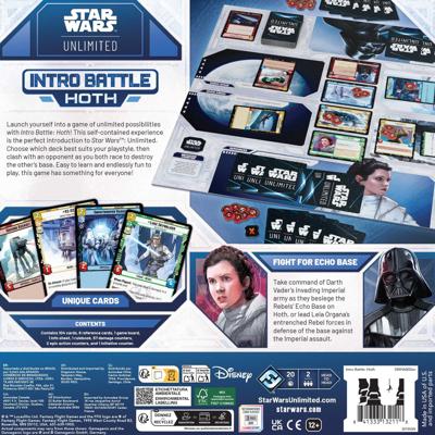 Asmodee Star wars unlimited - intro battle hoth Asmodee Star wars unlimited - intro battle hoth