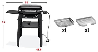 Weber Lumin Black met stand